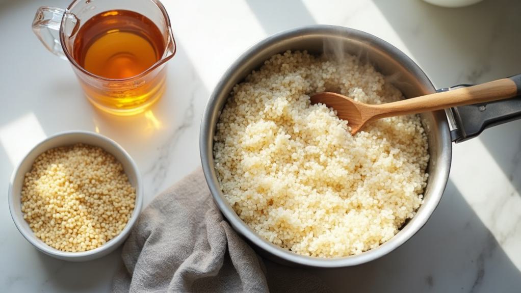 cook quinoa as instructed