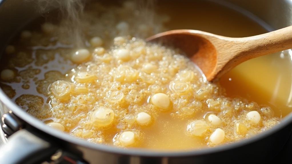 cook quinoa in broth