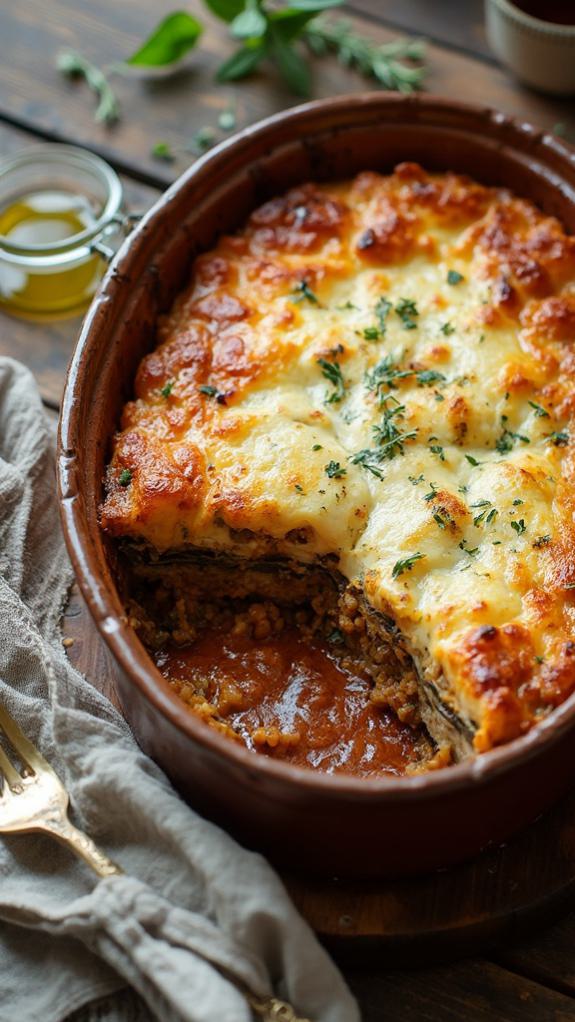 delicious plant based moussaka recipe