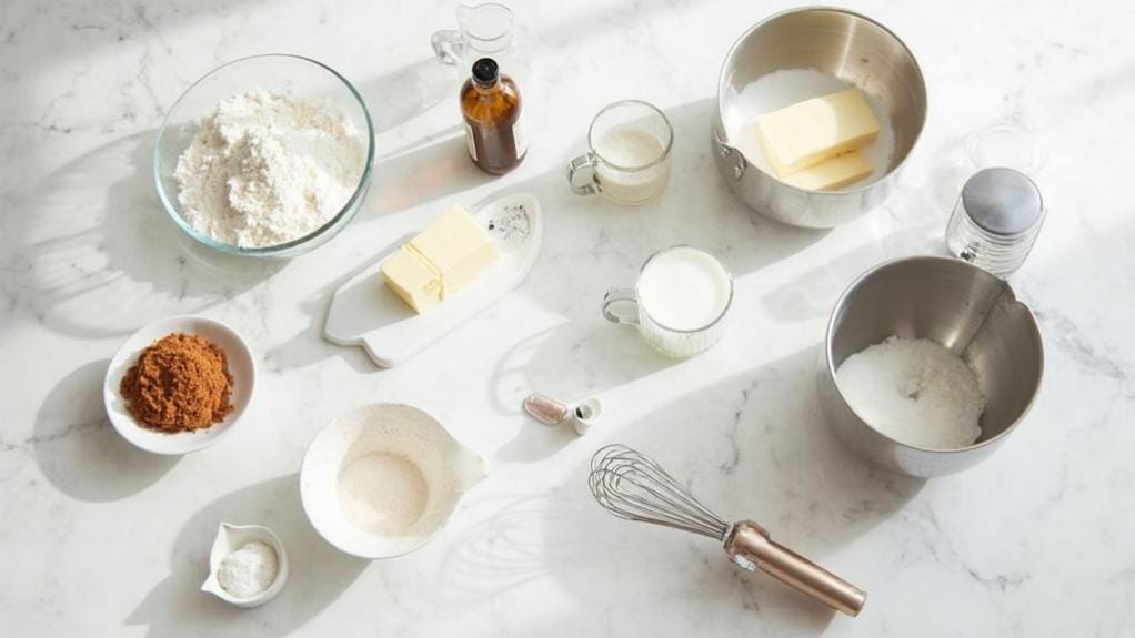 gather bowls and ingredients