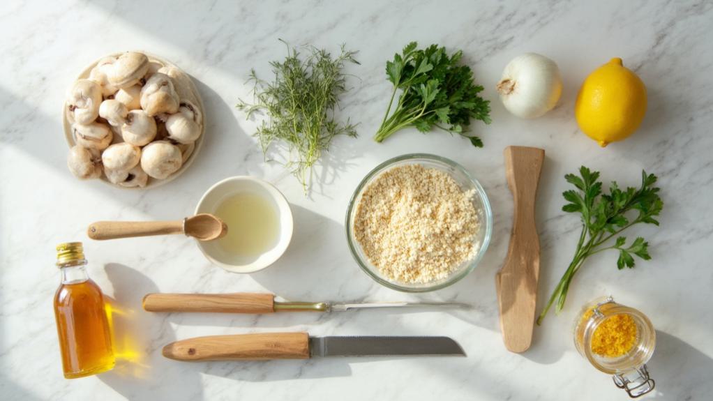 gather ingredients and tools