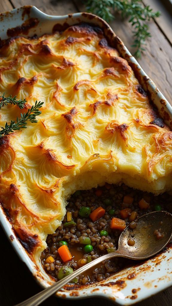 Lentil and Vegetable Cottage Pie