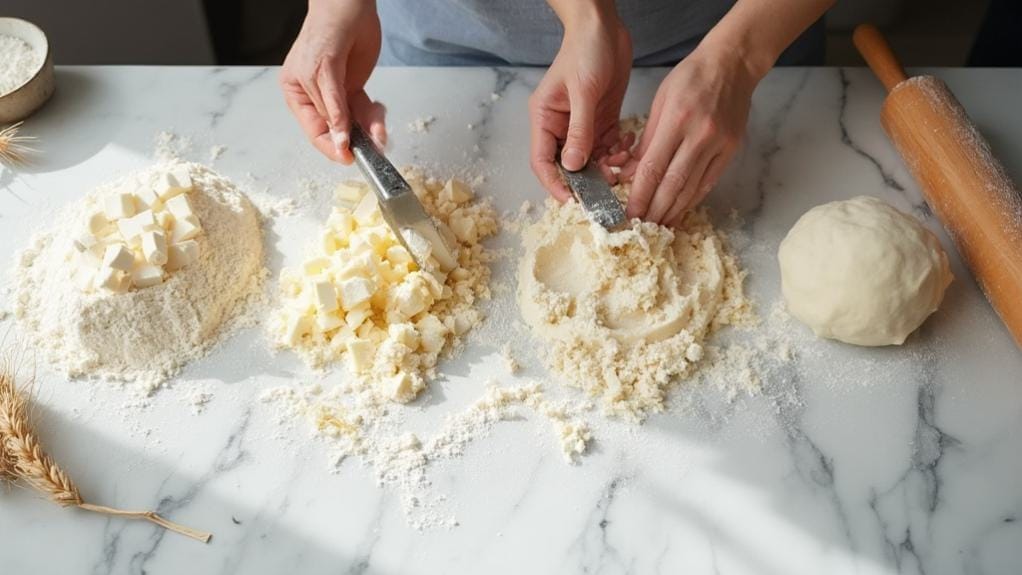 homemade pie crust preparation