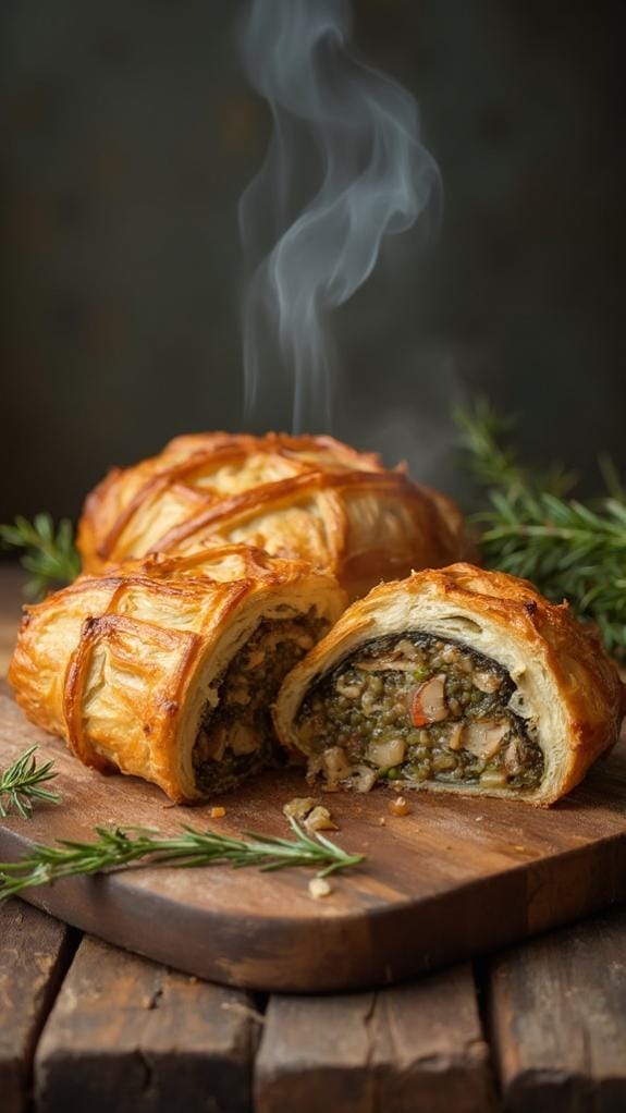 Lentil and Vegetable Wellington