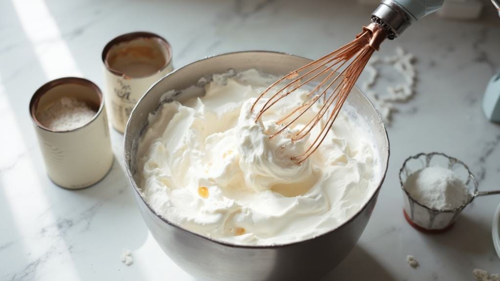 making coconut whipped cream