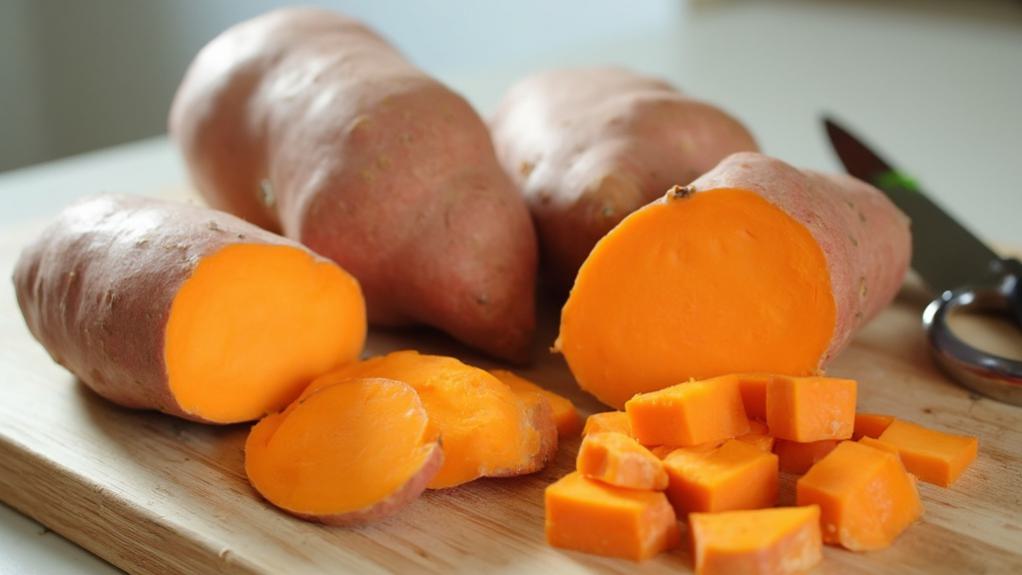 peel and cube potatoes