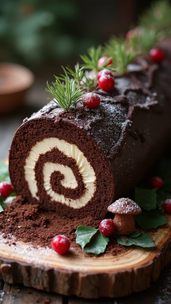 Vegan Yule Log