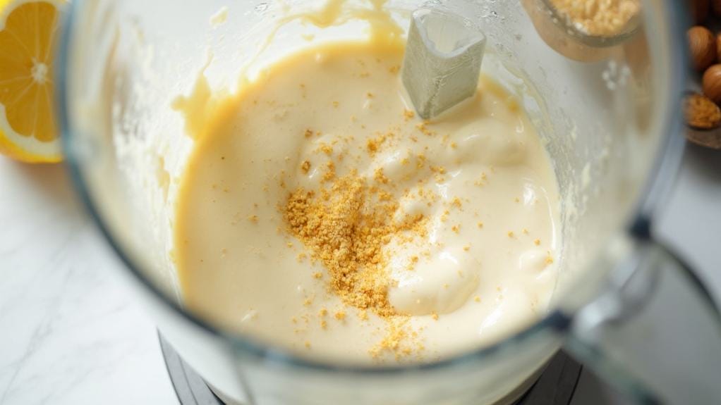 prepare cashew cream filling