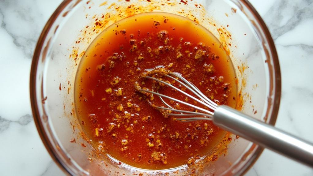 prepare tempeh marinade ingredients