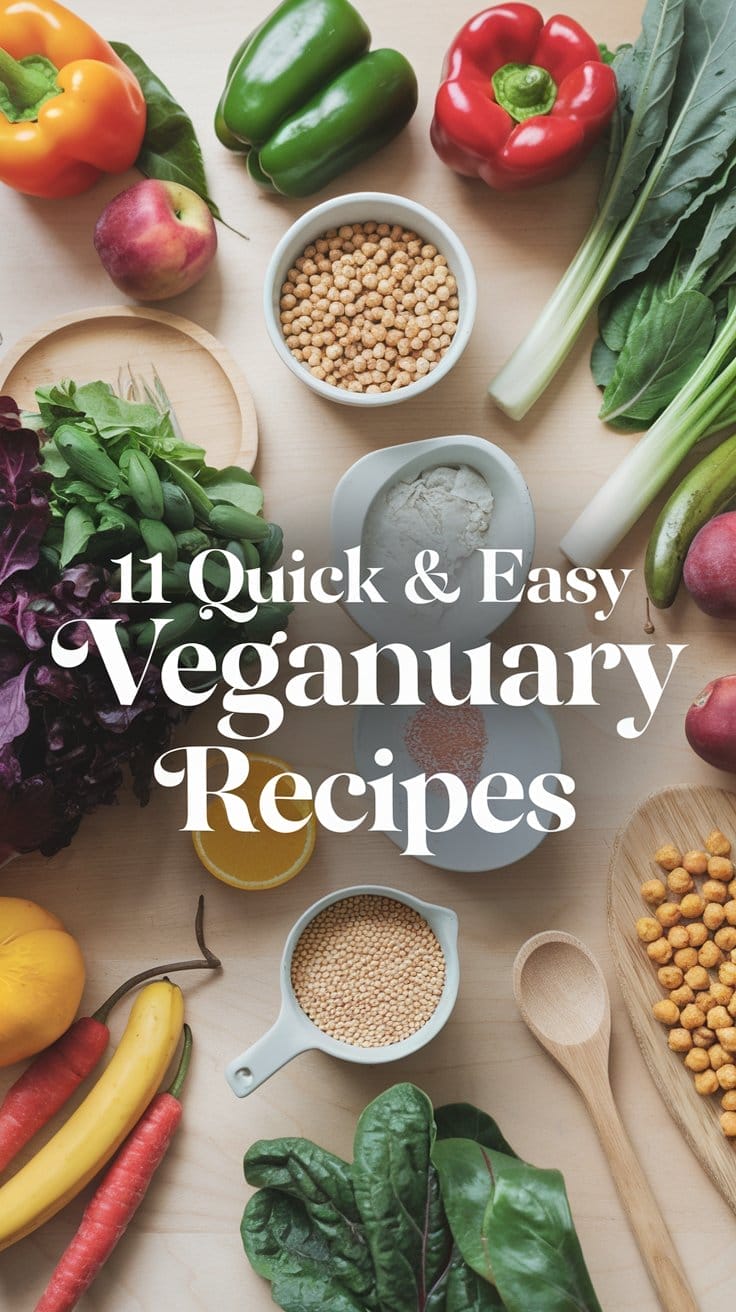 11 Quick & Easy Veganuary Recipes