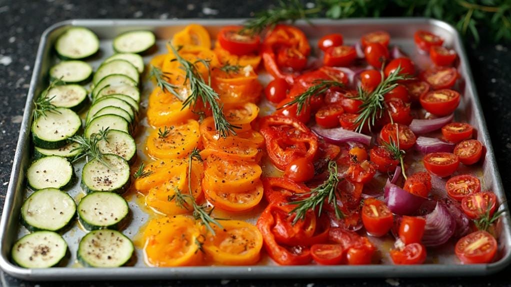 roast vegetables until tender