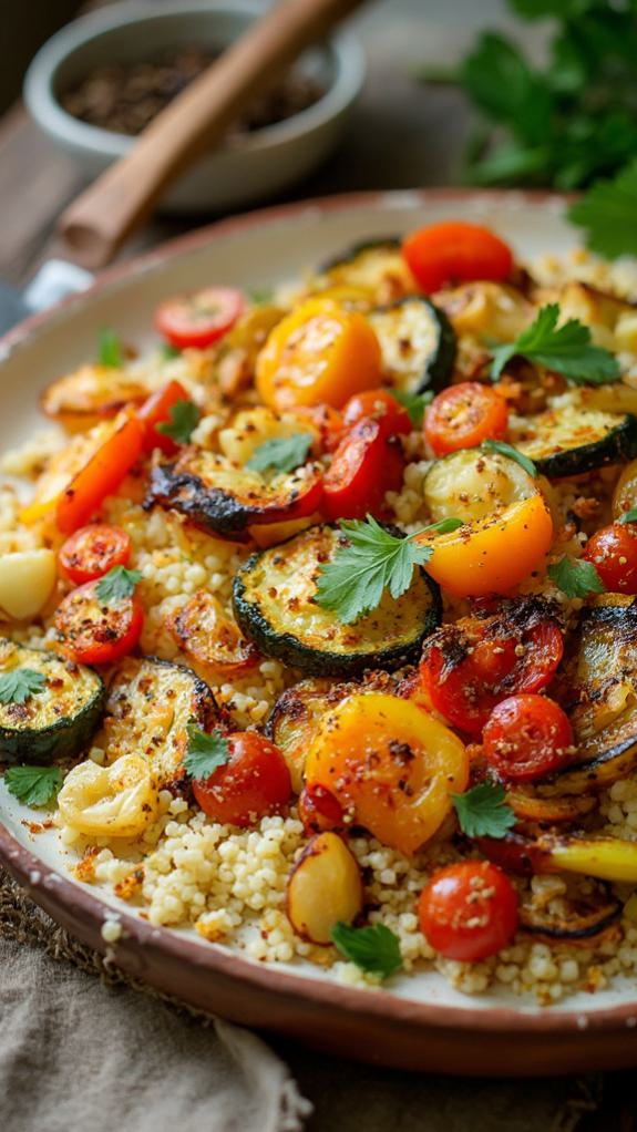 roasted vegetable couscous recipe