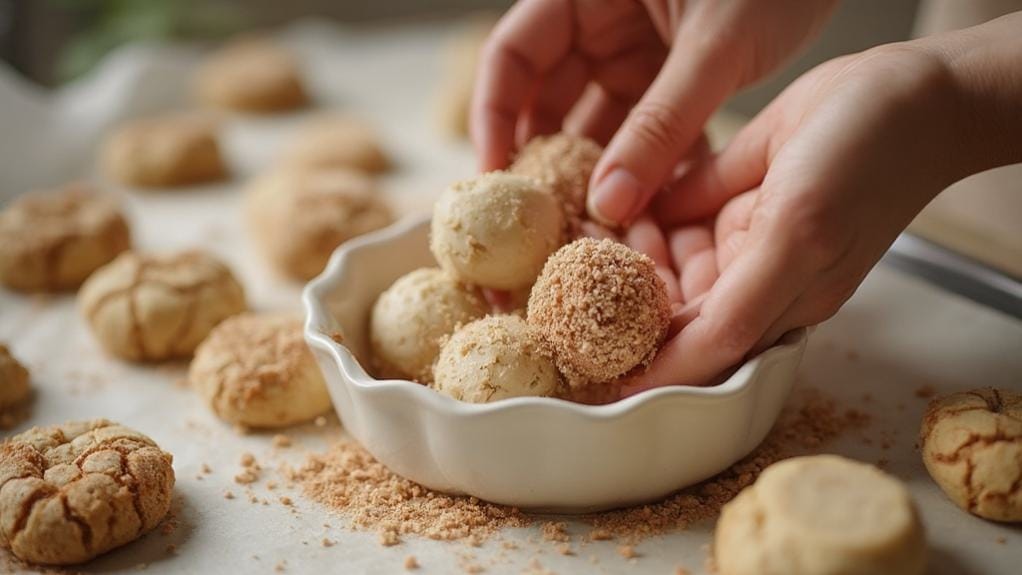 shape and bake cookies