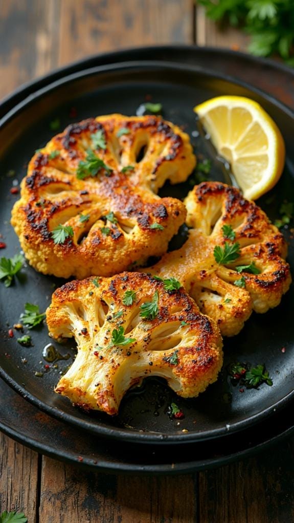 Roasted Cauliflower Steaks