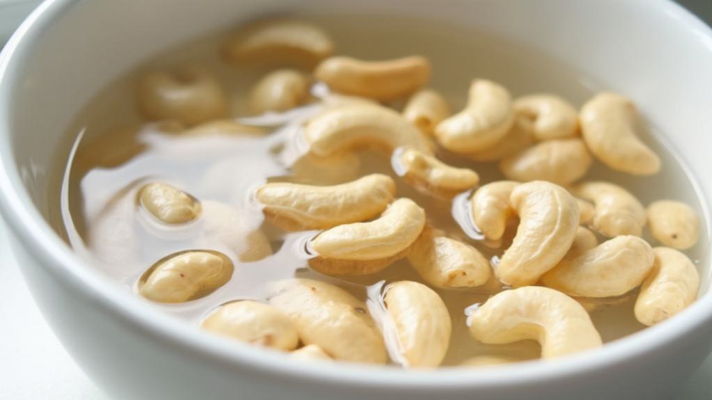 soak cashews overnight first