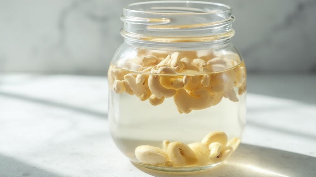 soak cashews overnight first