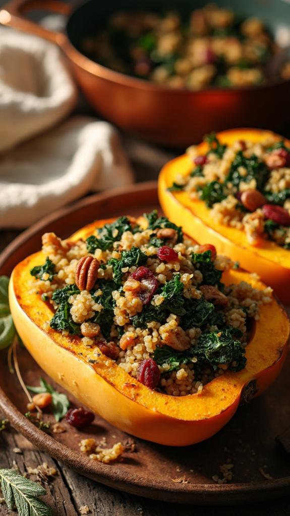 Stuffed Butternut Squash