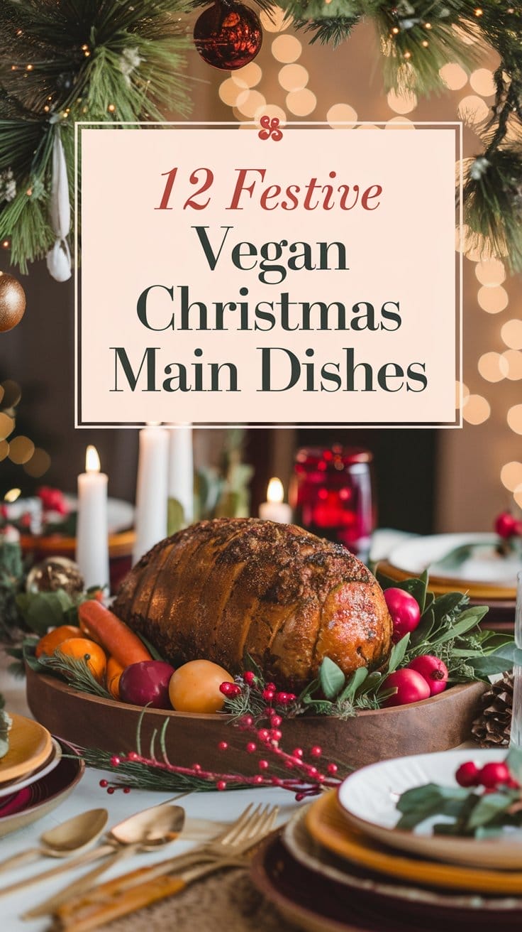 12 Festive Vegan Christmas Main Dishes