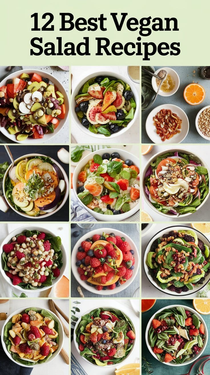 12 Best Vegan Salad Recipes for Every Season