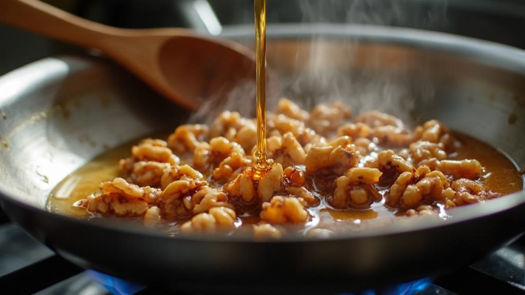 maple walnut preparation process