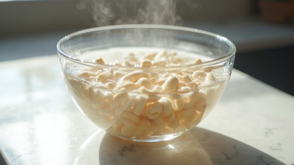 soak cashews in water