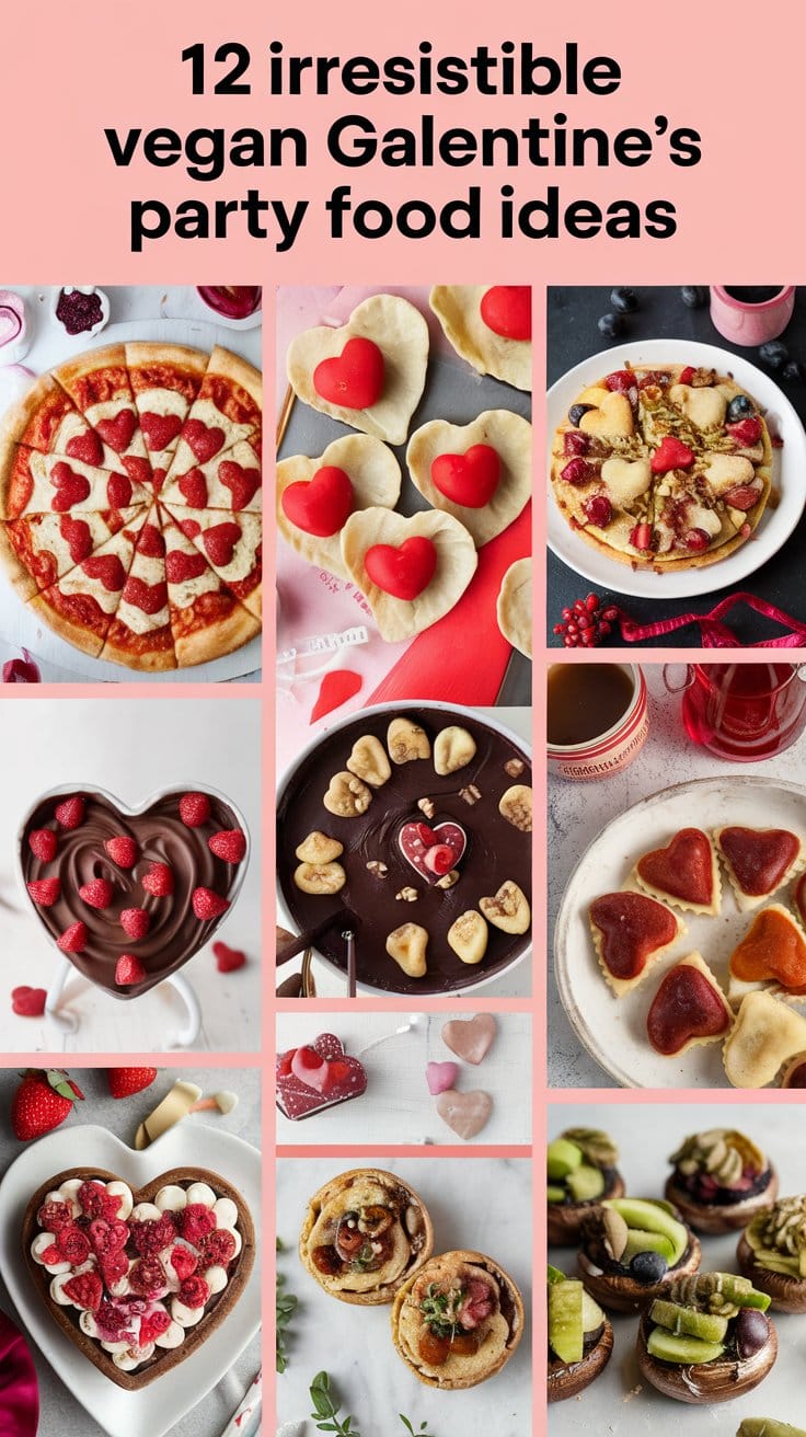 12 Irresistible Vegan Galentine’s Party Food Ideas