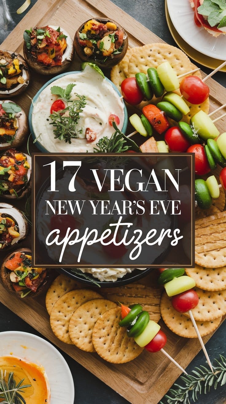 17 Vegan New Year’s Eve Appetizers