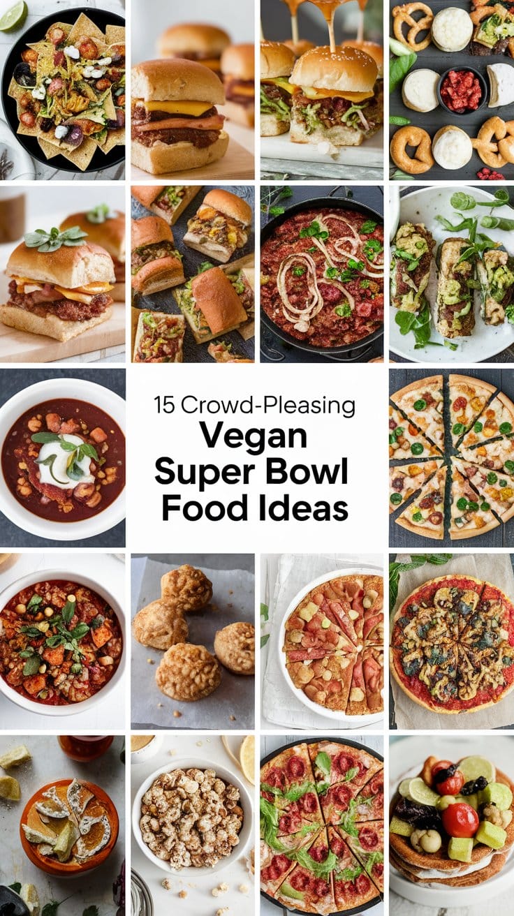 15 Crowd-Pleasing Vegan Super Bowl Food Ideas